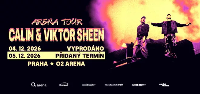 Calin & Viktor Sheen přidávají 2. termín v O2 areně
