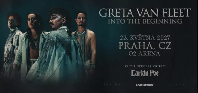 Greta Van Fleet poprvé v České republice! Do O2 areny přivezou turné Into The Beginning a nové album