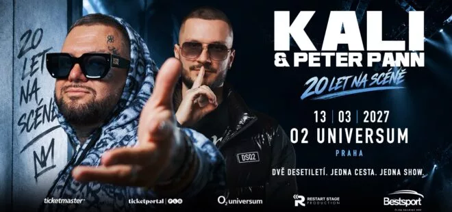 20 let na scéně: Kali a Peter Pann oslaví významné jubileum v pražském O2 universu