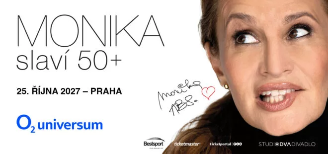 Speciální koncert zpěvačky Moniky Absolonové: MONIKA SLAVÍ 50 +