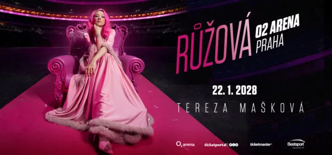 Vrchol dosavadní kariéry: Tereza Mašková přiveze do O2 areny jedinečný růžový večer